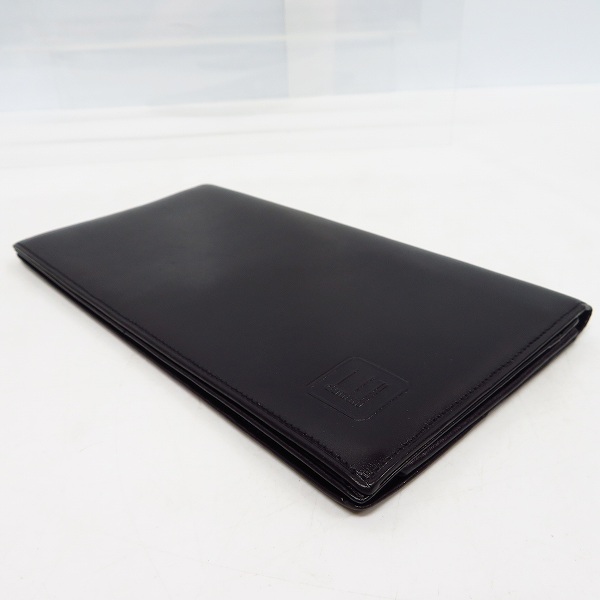 実際に弊社で買取させて頂いたdunhill/ダンヒル エンボスロゴ 2つ折り レザーウォレット 札入れの画像 2枚目