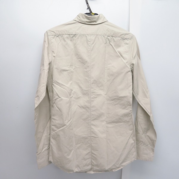 実際に弊社で買取させて頂いたMARNI/マルニ コットン 長袖シャツ ライトグレー/44の画像 1枚目