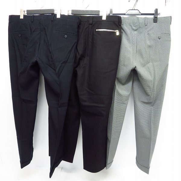 実際に弊社で買取させて頂いたEMPORIO ARMANI/エンポリオアルマーニ ウール混 パンツ 等 Size：50 3点セットの画像 1枚目