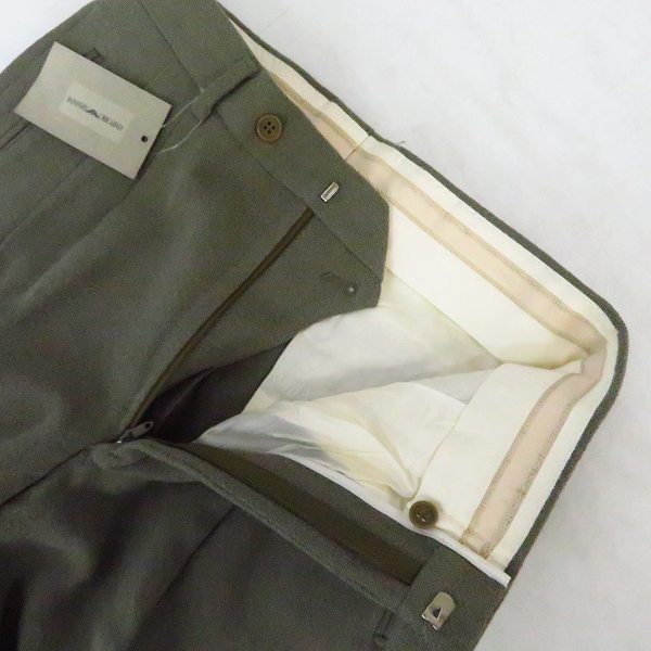 実際に弊社で買取させて頂いた【未使用/タグ付き】EMPORIO ARMANI/エンポリオアルマーニ 2タック スラックス/トラウザー D1P5200/46の画像 2枚目