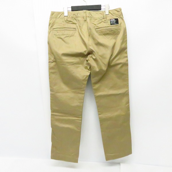 実際に弊社で買取させて頂いたBackChannel/バックチャンネル コットンチノパンツ/Mの画像 1枚目