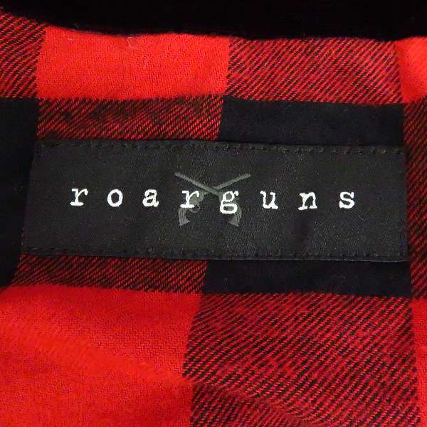 実際に弊社で買取させて頂いたroarguns/ロアーガンズ K's別注 ベルベット コーチジャケット マルーン 18FGB-02KS/2の画像 2枚目