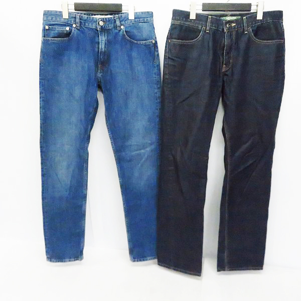 実際に弊社で買取させて頂いたLACOSTE/ラコステ スリムフィット/ストレートデニム ２点セット HH9529/HH407E 34/85