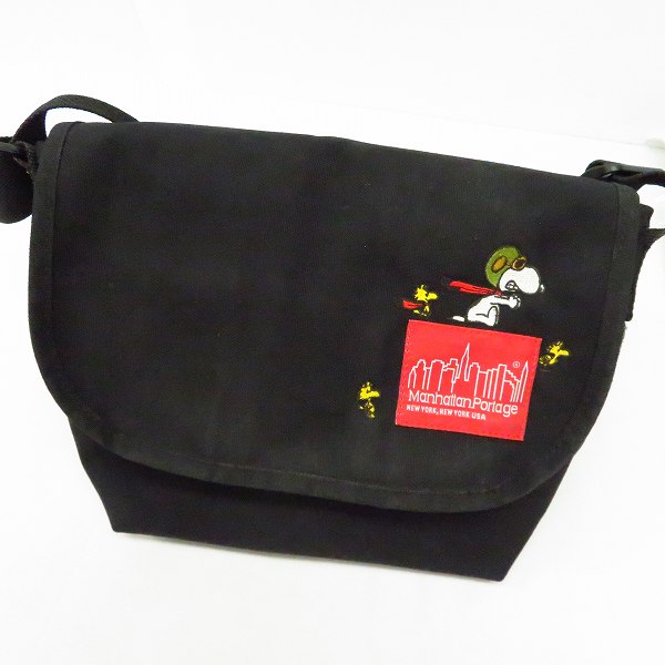 実際に弊社で買取させて頂いたManhattan Portage/マンハッタンポーテージxPEANUTS 65周年コラボ メッセンジャーバッグ
