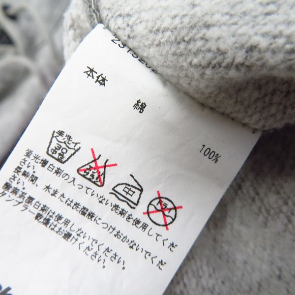 実際に弊社で買取させて頂いたBackChannel/バックチャンネル カレッジロゴ プルオーバーパーカー/Mの画像 4枚目