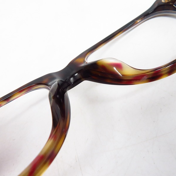 実際に弊社で買取させて頂いたGIORGIO ARMANI/ジョルジオアルマーニ イタリア製 鼈甲柄 メガネフレーム 832 063の画像 3枚目