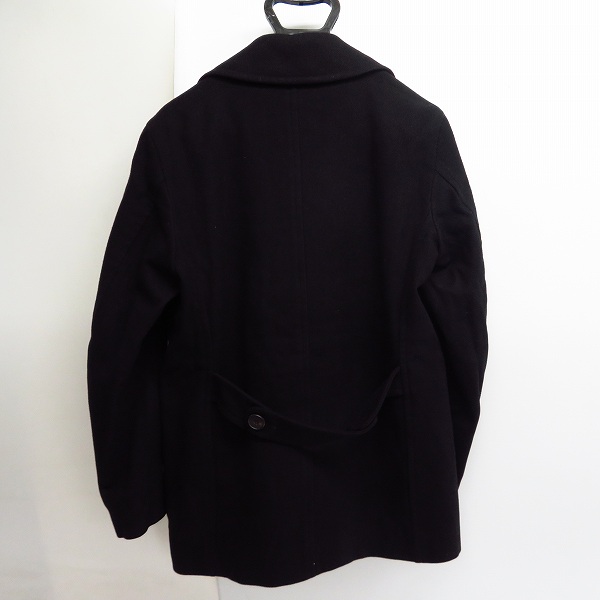 実際に弊社で買取させて頂いたMACKINTOSH/マッキントッシュ ウール Ｐコート ブラック/38の画像 1枚目