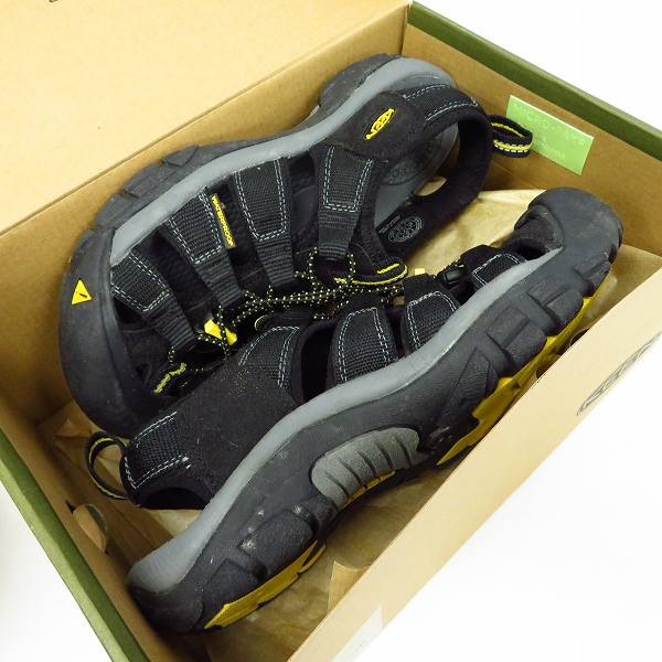 実際に弊社で買取させて頂いたKEEN/キーン NEWPORT H2/ニューポート サンダル  110230-BLACK/ブラック 25.5cmの画像 8枚目