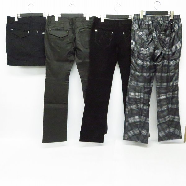 実際に弊社で買取させて頂いた【未使用】Kappa/カッパ  レディース ゴルフウエア smartec  チェックパンツ/スカート等 11/L ボトムス 4点セットの画像 1枚目