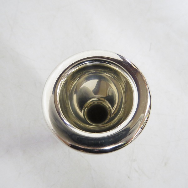 実際に弊社で買取させて頂いたMIRAPHONE ( ミラフォン ) マウスピース タイプ B シルバープレート 31.5mm チューバ 用 TU15の画像 3枚目