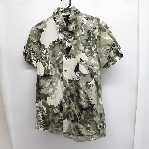実際に弊社で買取させて頂いたDRESS CAMP/ドレスキャンプ 総柄 半袖シャツ/46