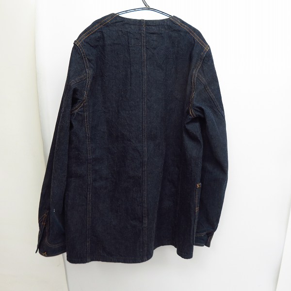 実際に弊社で買取させて頂いたSUGAR CANE/シュガーケーン FICTION ROMANCE 11oz ブルーデニム エンジニアコート SC13438/38の画像 1枚目