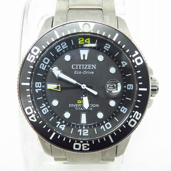 実際に弊社で買取させて頂いたCITIZEN/シチズン 腕時計 Eco Drive/エコドライブ WATER 200M GN-4-S の画像 1枚目