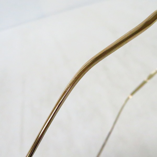 実際に弊社で買取させて頂いたChristian Roth/クリスチャンロス 度入り メガネフレーム/アイウェア CE14000GPの画像 7枚目