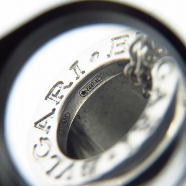実際に弊社で買取させて頂いたBVLGARI/ブルガリ B-zero1 SAVE THE CHILDREN セーブ ザ チルドレン ネックレス SV925×セラミックの画像 4枚目