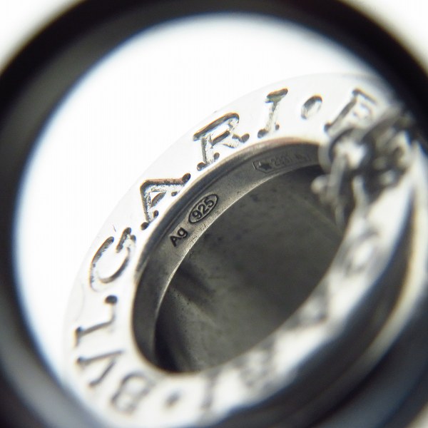 実際に弊社で買取させて頂いたBVLGARI/ブルガリ B-zero1 SAVE THE CHILDREN セーブ ザ チルドレン ネックレス SV925×セラミックの画像 3枚目