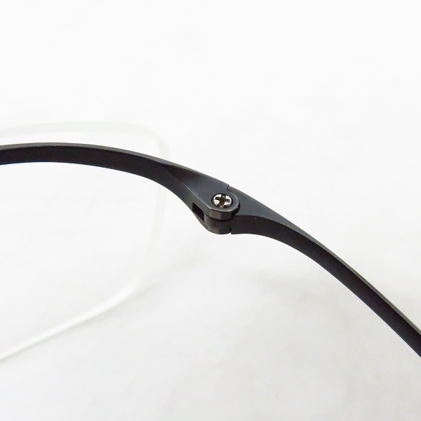 実際に弊社で買取させて頂いた999.9/フォーナインズ ワンポイントフレーム/リムレス 度入り眼鏡 O-10Tの画像 5枚目