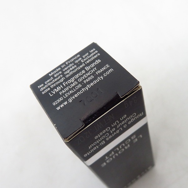 実際に弊社で買取させて頂いたGIVENCHY/ジバンシイ ルージュ・ジバンシイ・スカルプト No.01/3.4gの画像 4枚目