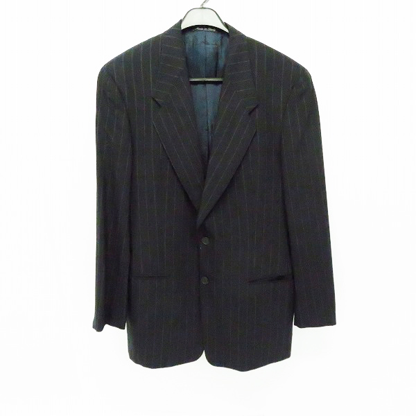 実際に弊社で買取させて頂いたGIORGIO ARMANI/ジョルジオアルマーニ 2Bテーラードジャケット ストライプ/38