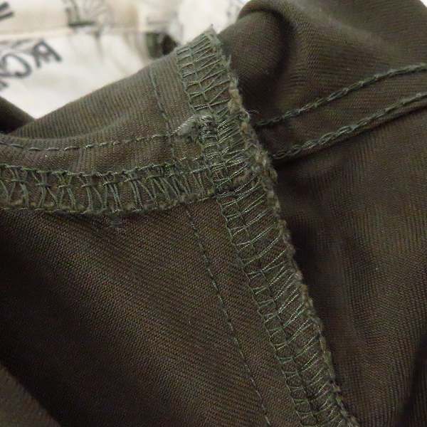 実際に弊社で買取させて頂いたBack Channel/バックチャンネル ワークパンツ カーキ系 size：Sの画像 5枚目
