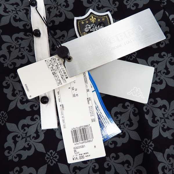 実際に弊社で買取させて頂いた【未使用】Kappa/カッパ  レディース ゴルフウエア 柄切替ワンピース/チェック柄 ポロシャツ等/M 5点セットの画像 5枚目