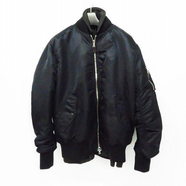 実際に弊社で買取させて頂いた【未使用】uniform experiment/ユニフォームエクスペリメント 19AW リバーシブルMA-1ジャケット UE-192020/2
