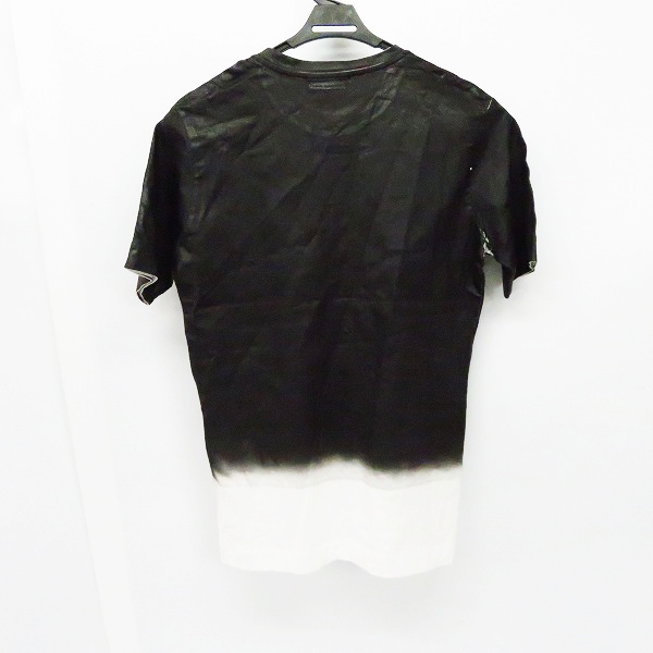実際に弊社で買取させて頂いたDIESEL BLACK GOLD/ディーゼルブラックゴールド グラデーションオイルコーティング 半袖 Tシャツ カットソー Sの画像 1枚目