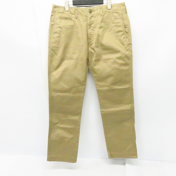 実際に弊社で買取させて頂いたBackChannel/バックチャンネル コットンチノパンツ/M