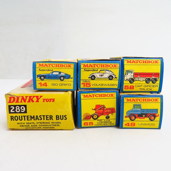 実際に弊社で買取させて頂いたMATCHBOX/マッチボックス他 マーキュリー クーガー/イソ グリフォ/トラック等 ミニカー/オルゴール 10点セットの画像 7枚目