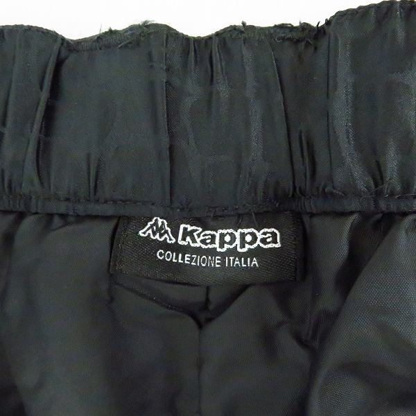 実際に弊社で買取させて頂いた【未使用】kappa/カッパ ゴルフ クロコジャガード中綿パンツ ブラック KG452PA26/Mの画像 3枚目