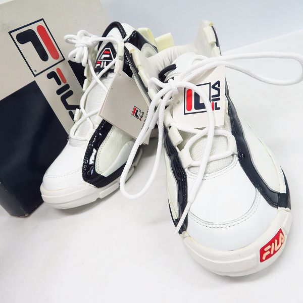 実際に弊社で買取させて頂いた【観賞用】FILA/フィラ GRANT HILL MID/グランドヒル バッシュ スニーカー FS6CB1101/US7