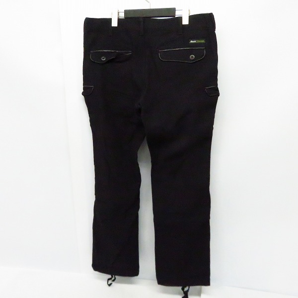 実際に弊社で買取させて頂いたBackChannel/バックチャンネル  ウールパンツ ブラック/Lの画像 1枚目