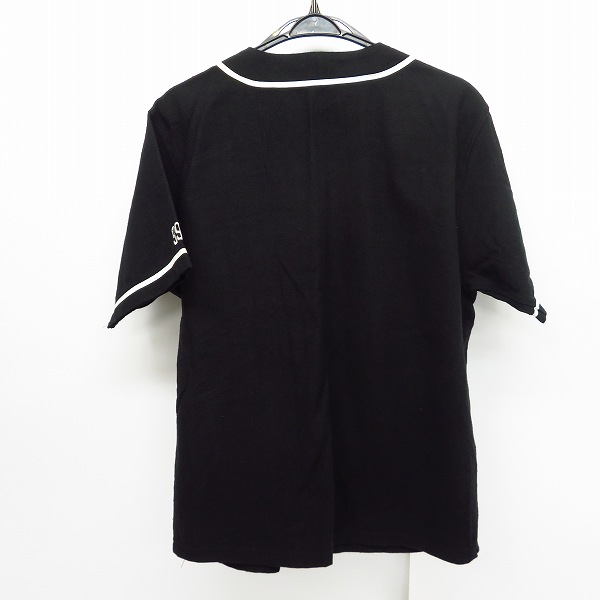 実際に弊社で買取させて頂いたBackChannel/バックチャンネル ベースボールシャツ ブラック/Lの画像 1枚目