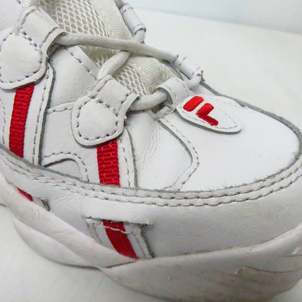 実際に弊社で買取させて頂いたFILA/フィラ SPAGHETTI LOW スニーカー 1BM00513-128/US10.5の画像 6枚目