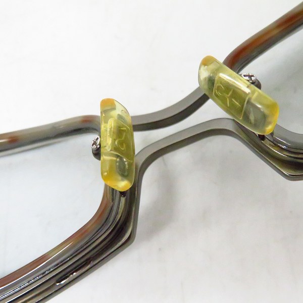 実際に弊社で買取させて頂いたless than human/レスザンヒューマン okaode メガネフレーム/度入りの画像 2枚目