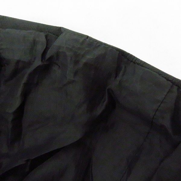 実際に弊社で買取させて頂いたBACKLASH/バックラッシュ カンガルーレザー ダウンジャケット 1363-02/Ｍの画像 6枚目