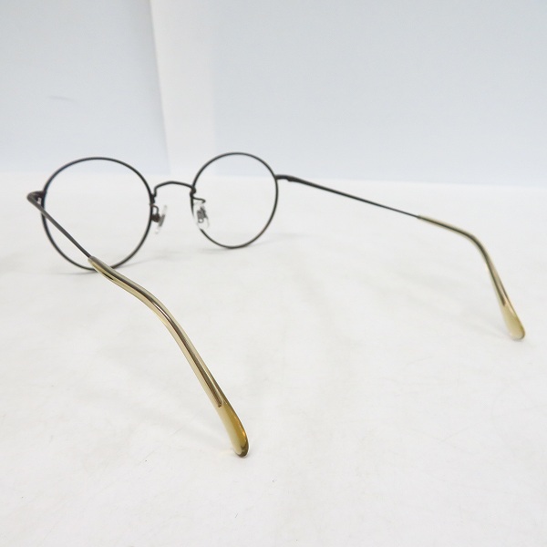 実際に弊社で買取させて頂いた白山眼鏡店/ハクサンガンキョウテン ラウンド型 チタンメガネフレームの画像 1枚目