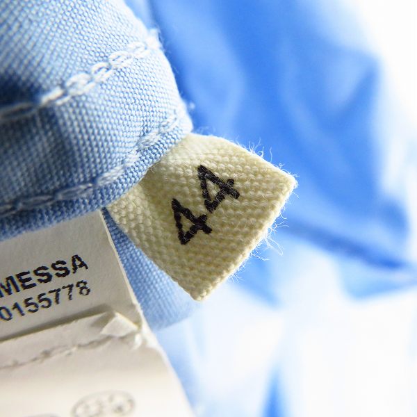 実際に弊社で買取させて頂いたMARNI/マルニ コットン 長袖シャツ ブルー/44の画像 3枚目