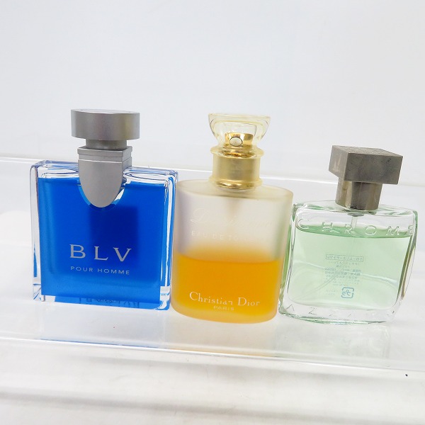 実際に弊社で買取させて頂いたCHANEL/シャネル Dior/ディオール BVLGARI/ブルガリ等 香水 5点セットの画像 3枚目