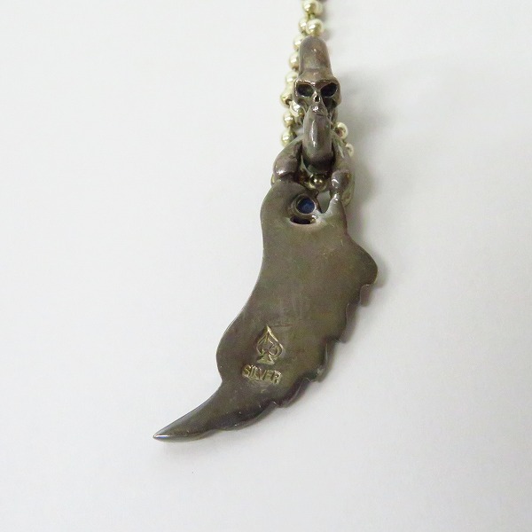 実際に弊社で買取させて頂いたTHIRTEEN DESIGNS/サーティーンデザインズ ウイング/フェザー ネックレスの画像 2枚目