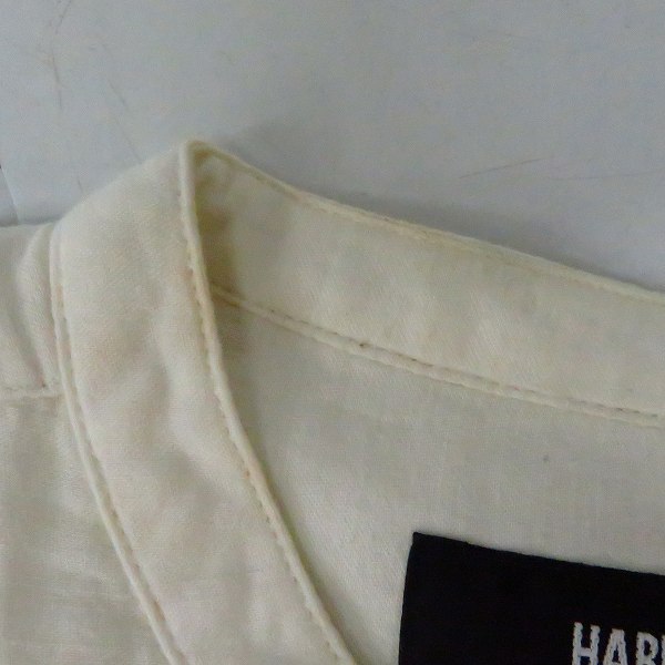 実際に弊社で買取させて頂いたHARE/ハレ ウールスウェットトレーナー ノーカラーロングシャツ カットソー M/3点セットの画像 4枚目