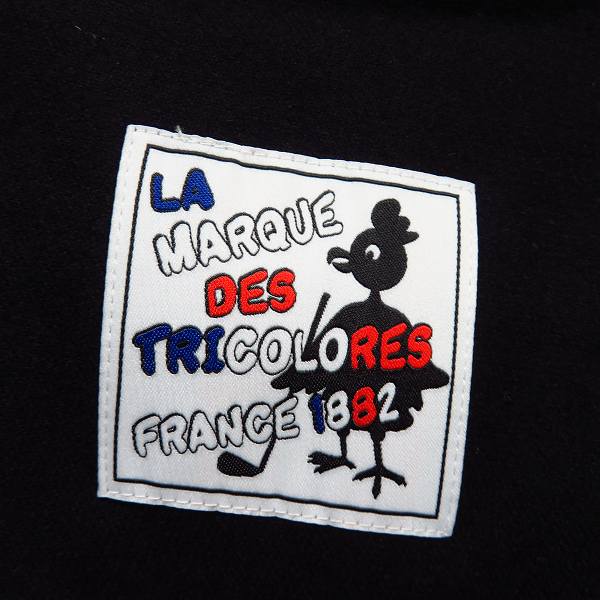 実際に弊社で買取させて頂いた【未使用】Le coq sportif/ルコック 袖切替 ヒートナビ 中綿ブルゾン/ジャケット ゴルフウェア 黒白 QG6830/Lの画像 2枚目