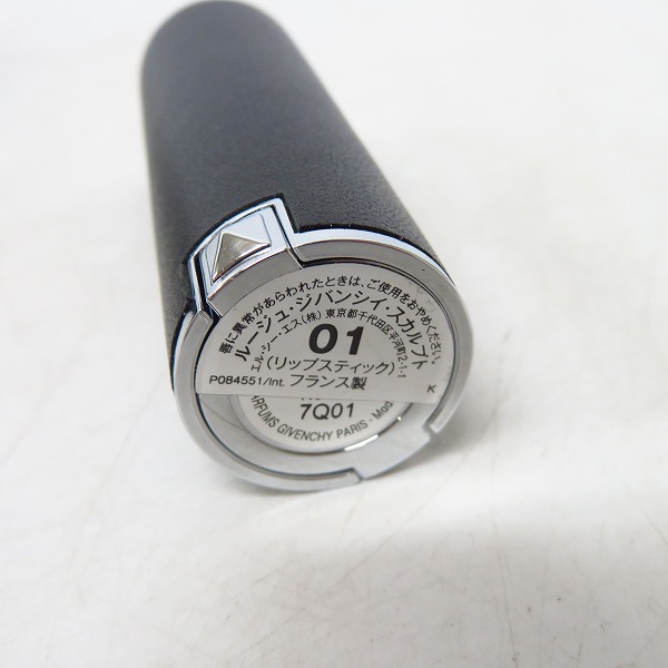 実際に弊社で買取させて頂いたGIVENCHY/ジバンシイ ルージュ・ジバンシイ・スカルプト No.01/3.4gの画像 3枚目