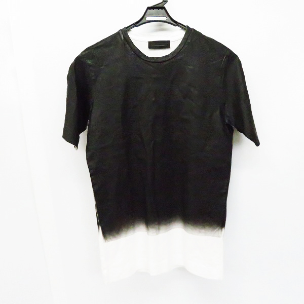 実際に弊社で買取させて頂いたDIESEL BLACK GOLD/ディーゼルブラックゴールド グラデーションオイルコーティング 半袖 Tシャツ カットソー S