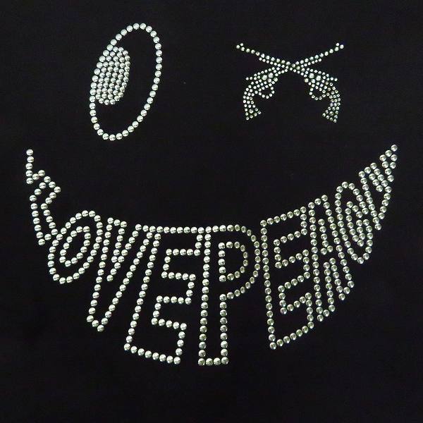実際に弊社で買取させて頂いた【未使用】roarguns/ロアーガンズ スタッズ/スワロ "LOVEPEACE" ロングスリーブカットソー 18FGT-09/4の画像 4枚目