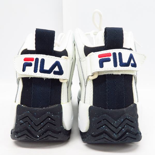 実際に弊社で買取させて頂いた【観賞用】FILA/フィラ GRANT HILL/グラントヒル バッシュ スニーカー 1-B136C-150/US7.5の画像 1枚目
