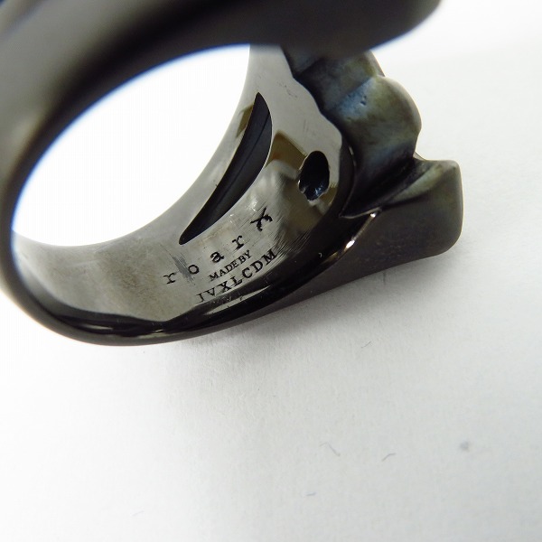 実際に弊社で買取させて頂いた roar by IVXLCDM/ロアー クロスガン スタンプリング 16FRQ-54/17号の画像 5枚目