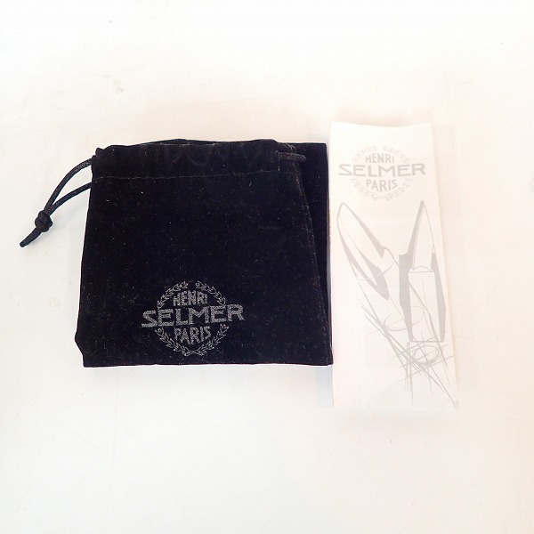 実際に弊社で買取させて頂いたSELMER/セルマー S80 C★ バリトンサックス用 マウスピース  ケース/外箱付きの画像 7枚目