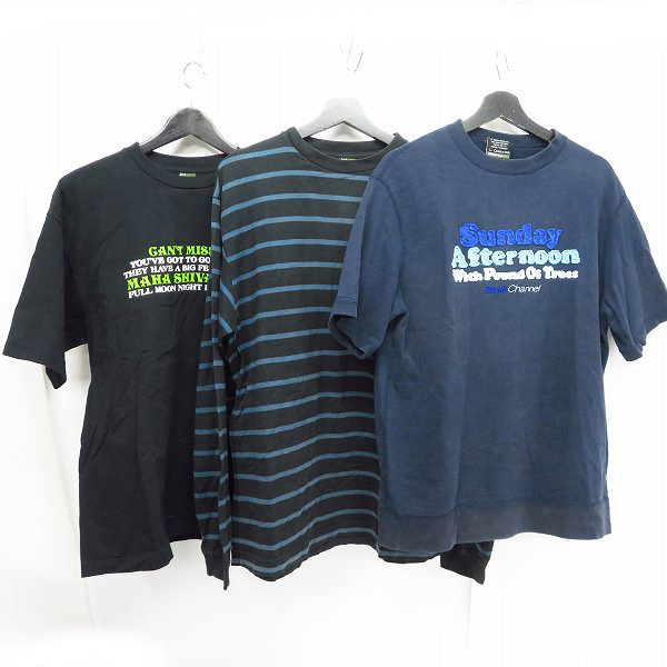 実際に弊社で買取させて頂いたBackChannel/バックチャンネル 半袖/長袖 Tシャツ/カットソー 7点セットの画像 2枚目
