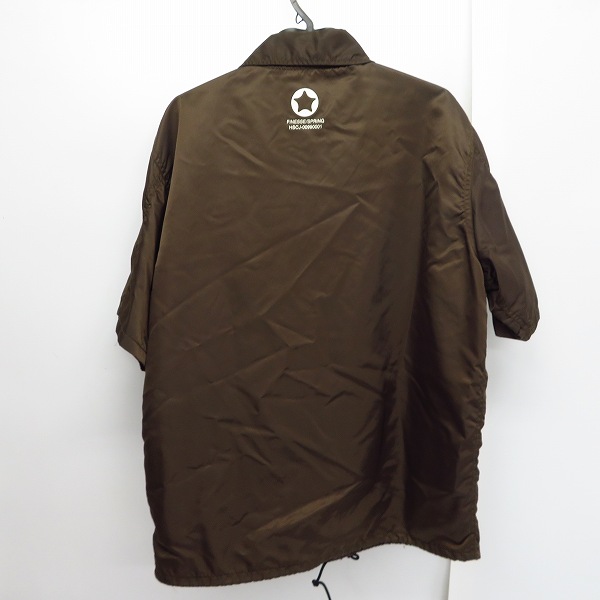 実際に弊社で買取させて頂いたFINESSE×GOOD ENOUGH/フィネス×グッドイナフ 半袖コーチジャケット/Mの画像 1枚目
